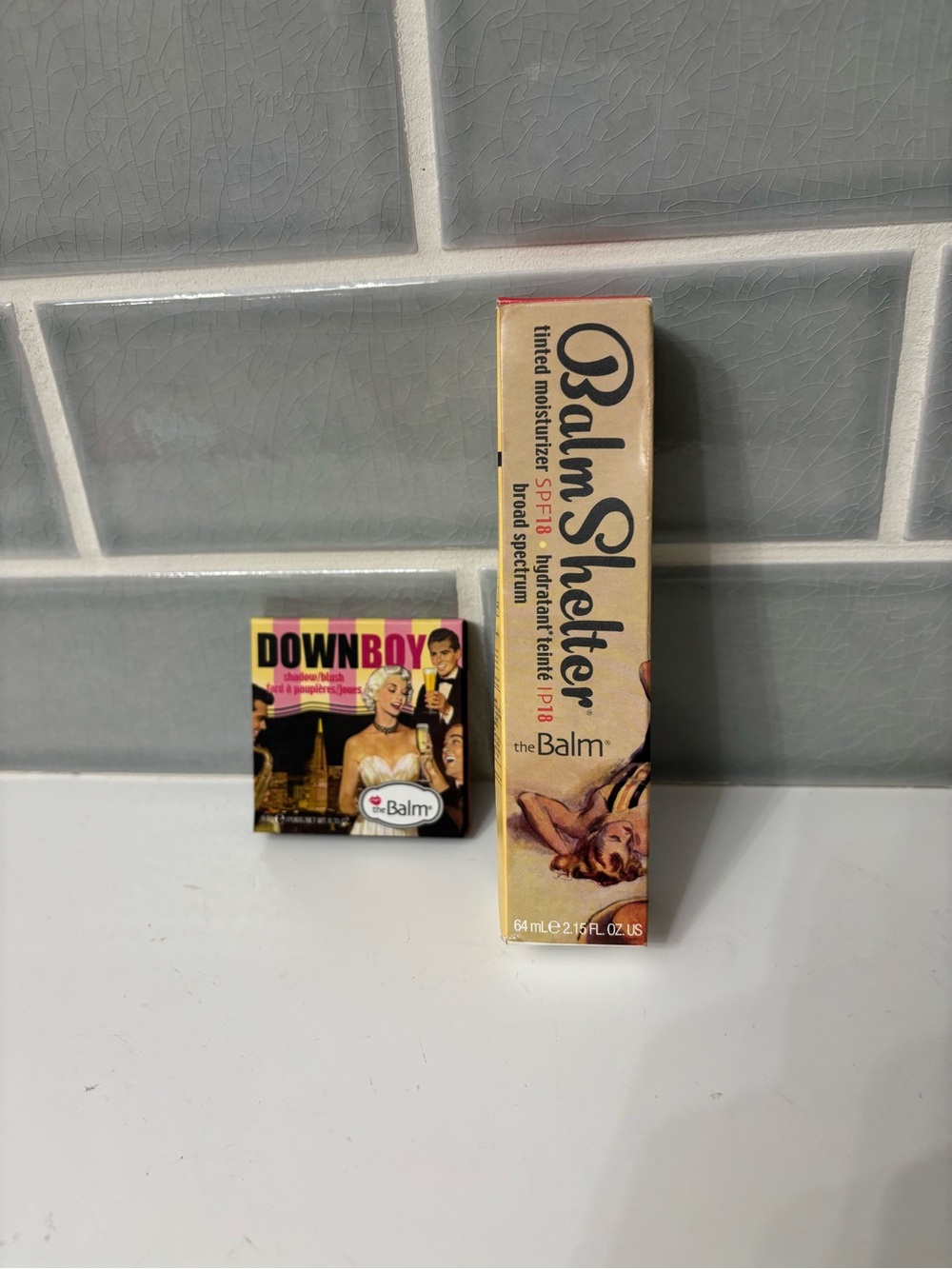 Balm Balm Shelter Tinted Moisturizer & Downboy Blush
